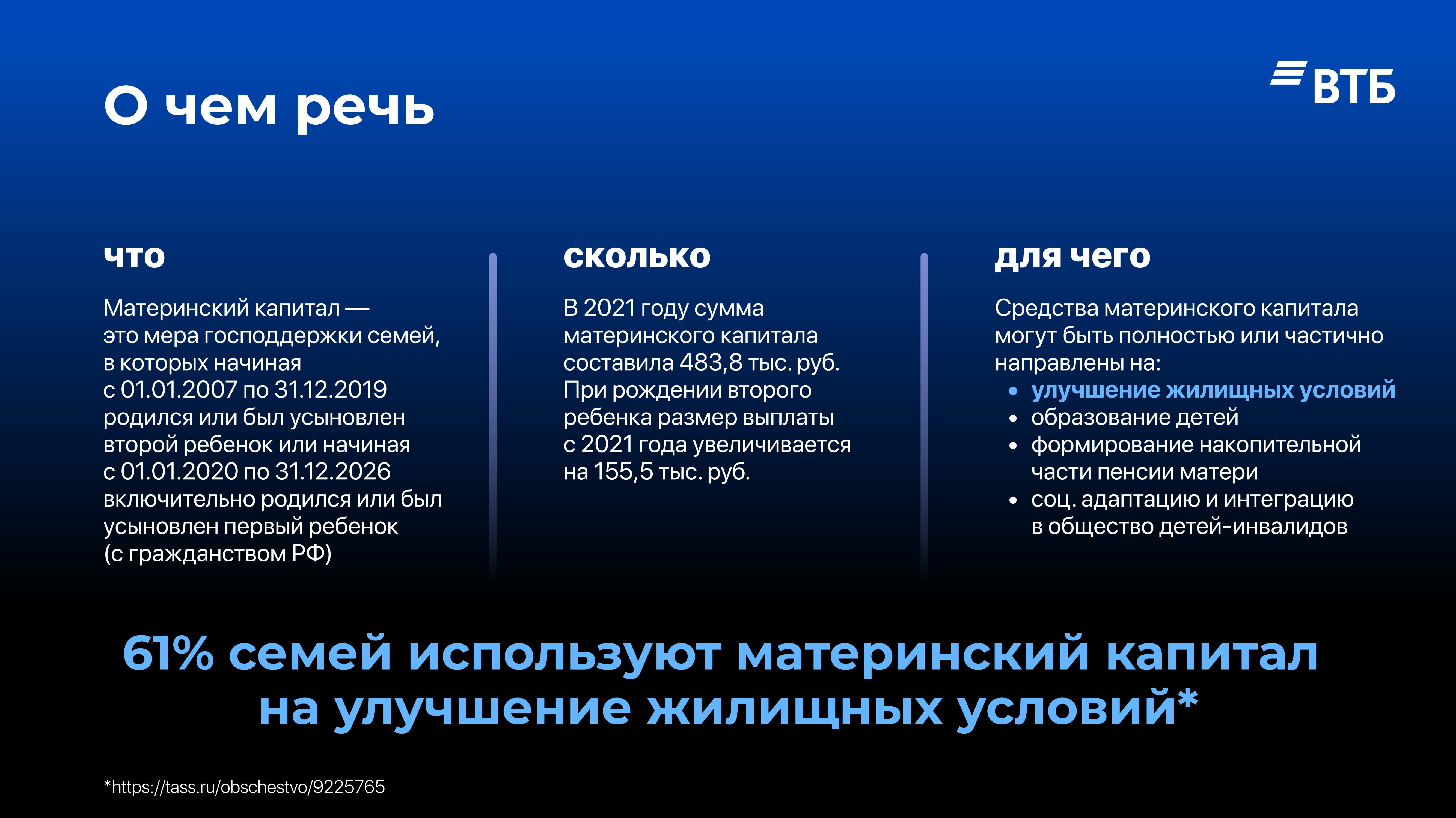 Погашение ипотеки средствами материнского капитала без документов в ВТБ  Онлайн - MessageGuru