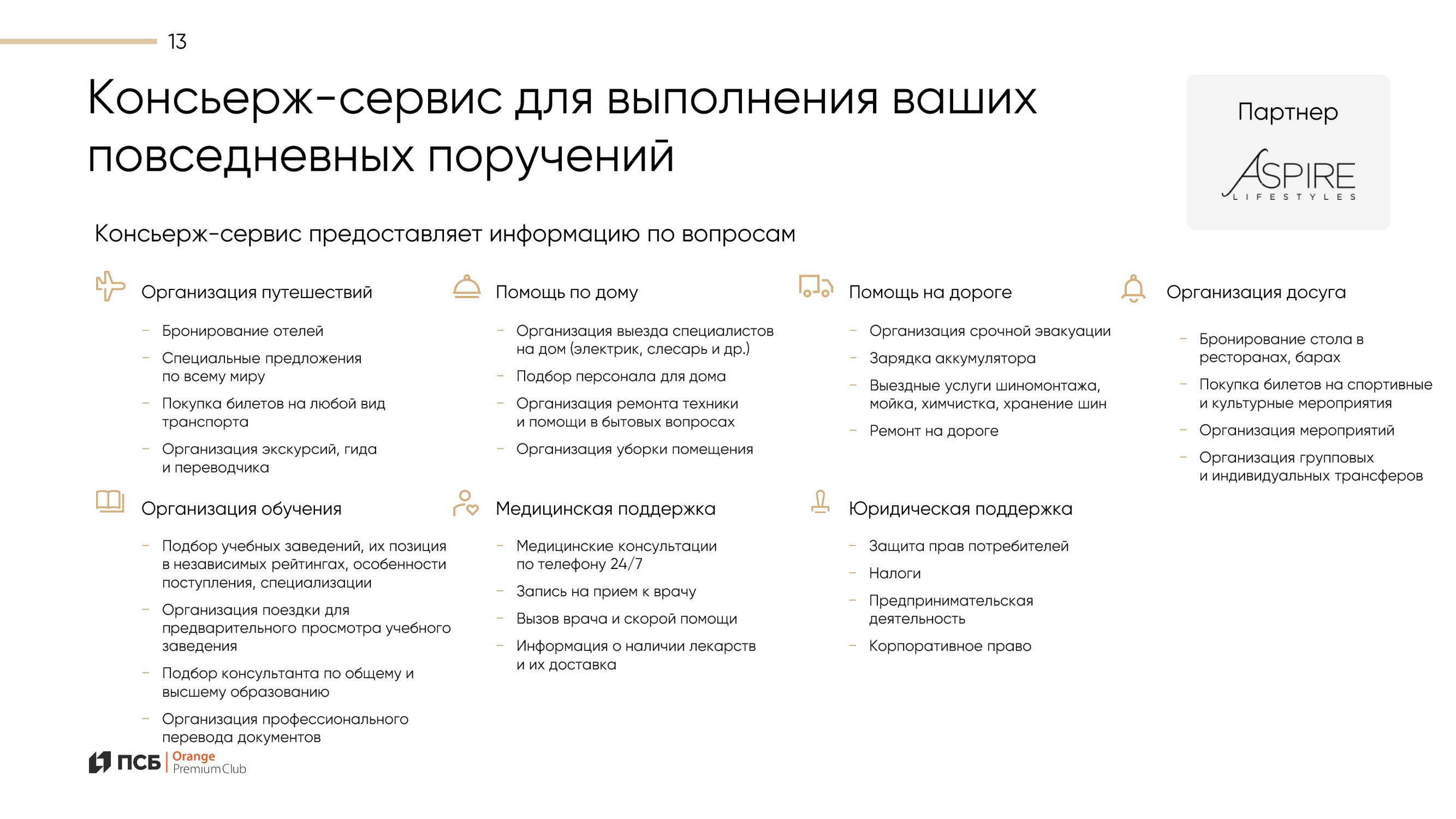 Премиальная программа Orange Premium Club банка ПСБ - MessageGuru